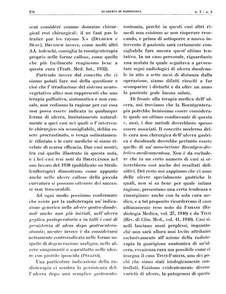 Quaderni di radiologia rivista di collaborazione clinico-radiologica fondata da M. Lapenna