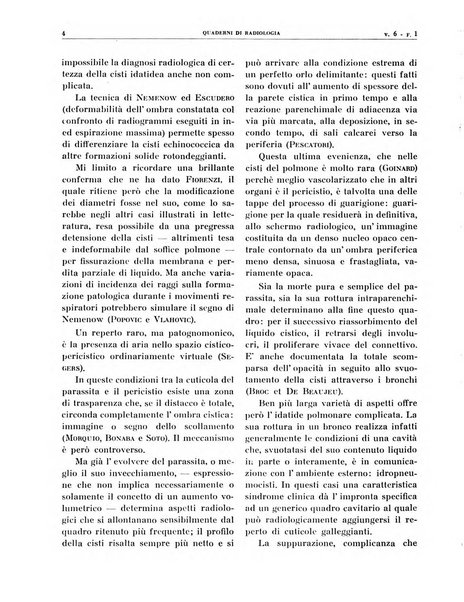 Quaderni di radiologia rivista di collaborazione clinico-radiologica fondata da M. Lapenna