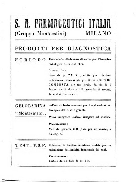 Quaderni di radiologia rivista di collaborazione clinico-radiologica fondata da M. Lapenna