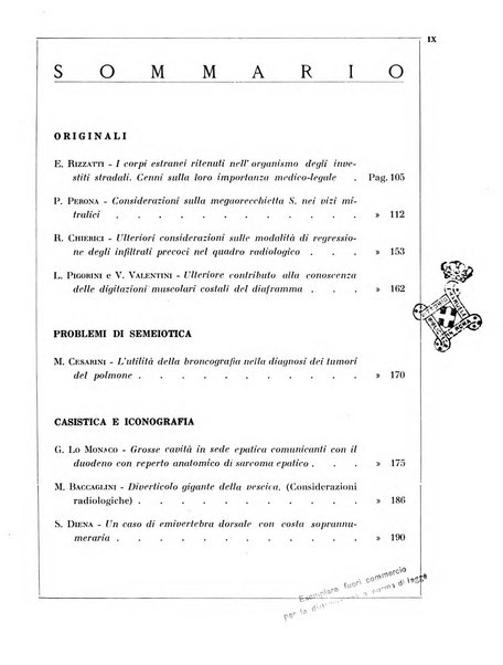 Quaderni di radiologia rivista di collaborazione clinico-radiologica fondata da M. Lapenna