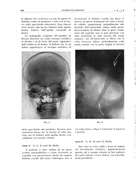 Quaderni di radiologia rivista di collaborazione clinico-radiologica fondata da M. Lapenna