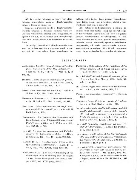 Quaderni di radiologia rivista di collaborazione clinico-radiologica fondata da M. Lapenna