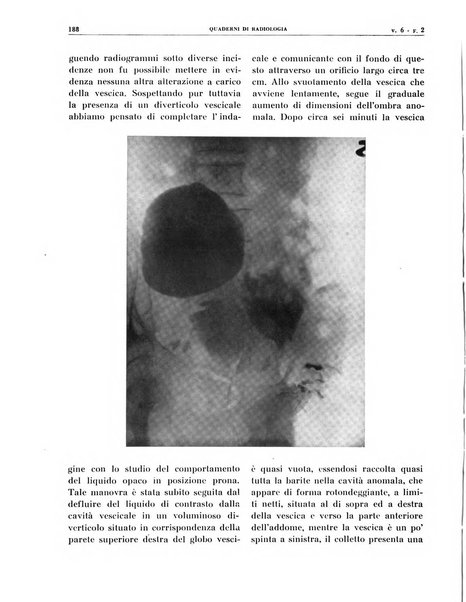 Quaderni di radiologia rivista di collaborazione clinico-radiologica fondata da M. Lapenna