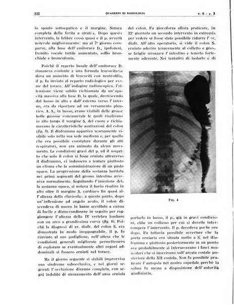 Quaderni di radiologia rivista di collaborazione clinico-radiologica fondata da M. Lapenna