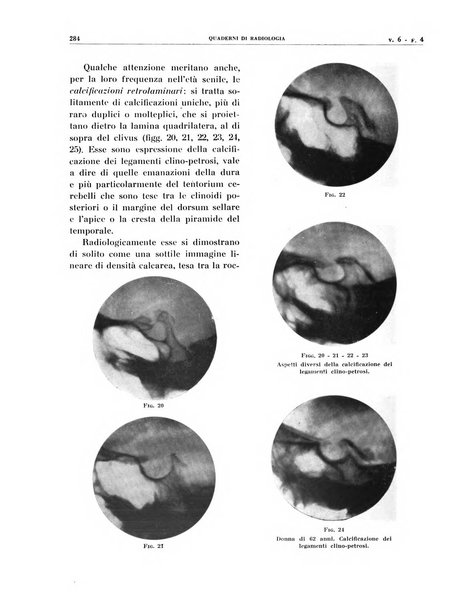 Quaderni di radiologia rivista di collaborazione clinico-radiologica fondata da M. Lapenna