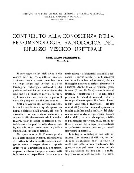 Quaderni di radiologia rivista di collaborazione clinico-radiologica fondata da M. Lapenna