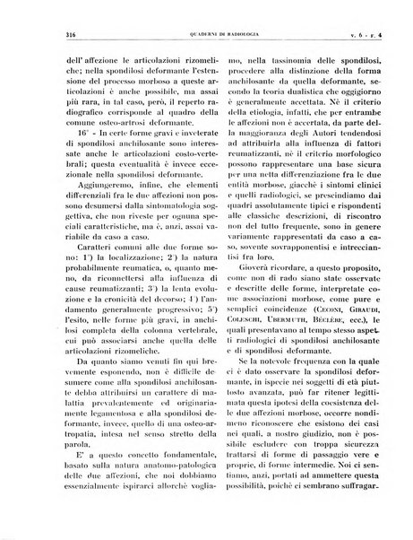 Quaderni di radiologia rivista di collaborazione clinico-radiologica fondata da M. Lapenna