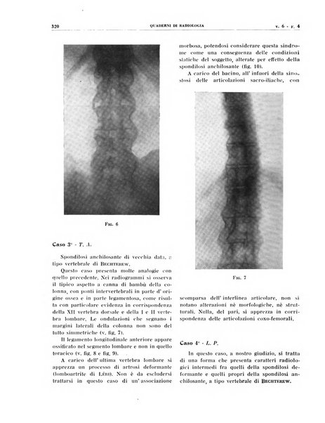 Quaderni di radiologia rivista di collaborazione clinico-radiologica fondata da M. Lapenna