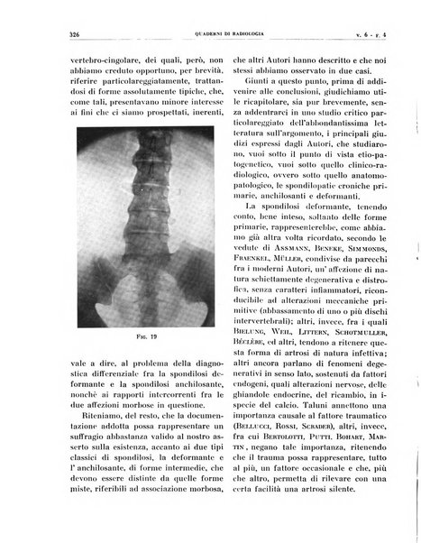 Quaderni di radiologia rivista di collaborazione clinico-radiologica fondata da M. Lapenna