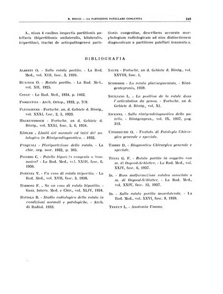 Quaderni di radiologia rivista di collaborazione clinico-radiologica fondata da M. Lapenna