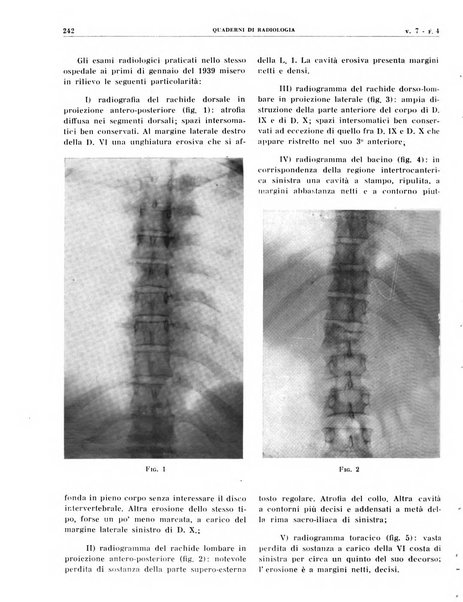 Quaderni di radiologia rivista di collaborazione clinico-radiologica fondata da M. Lapenna