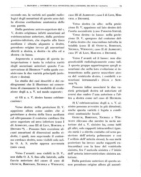 Quaderni di radiologia rivista di collaborazione clinico-radiologica fondata da M. Lapenna