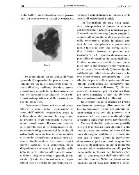 Quaderni di radiologia rivista di collaborazione clinico-radiologica fondata da M. Lapenna