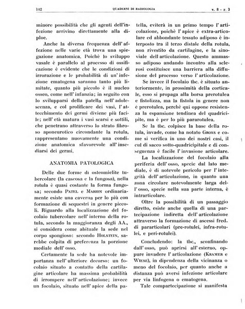 Quaderni di radiologia rivista di collaborazione clinico-radiologica fondata da M. Lapenna