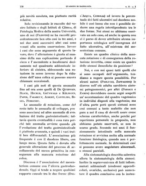 Quaderni di radiologia rivista di collaborazione clinico-radiologica fondata da M. Lapenna