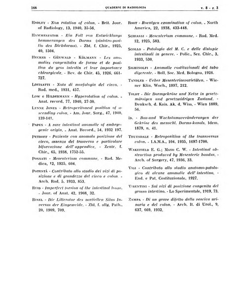 Quaderni di radiologia rivista di collaborazione clinico-radiologica fondata da M. Lapenna