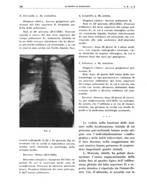 Quaderni di radiologia rivista di collaborazione clinico-radiologica fondata da M. Lapenna