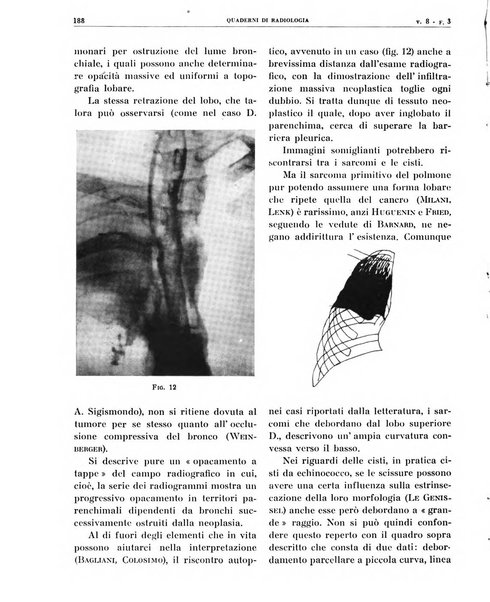 Quaderni di radiologia rivista di collaborazione clinico-radiologica fondata da M. Lapenna