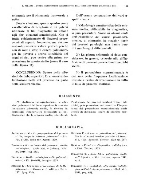 Quaderni di radiologia rivista di collaborazione clinico-radiologica fondata da M. Lapenna