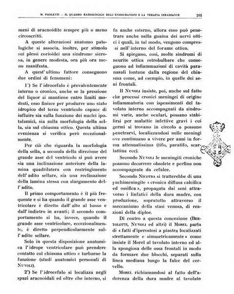 Quaderni di radiologia rivista di collaborazione clinico-radiologica fondata da M. Lapenna