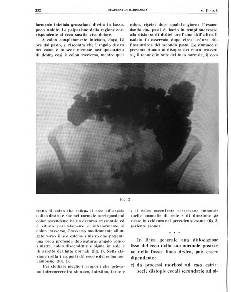 Quaderni di radiologia rivista di collaborazione clinico-radiologica fondata da M. Lapenna