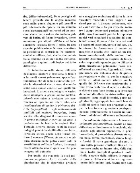 Quaderni di radiologia rivista di collaborazione clinico-radiologica fondata da M. Lapenna