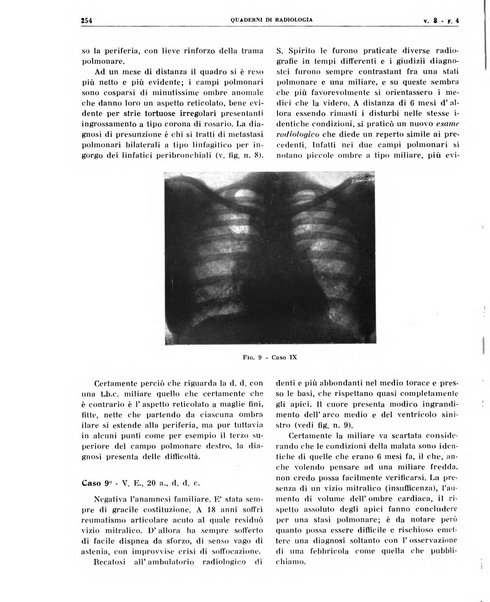 Quaderni di radiologia rivista di collaborazione clinico-radiologica fondata da M. Lapenna