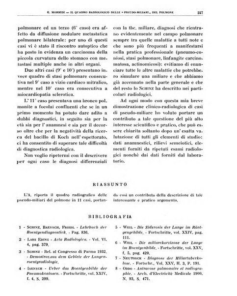 Quaderni di radiologia rivista di collaborazione clinico-radiologica fondata da M. Lapenna