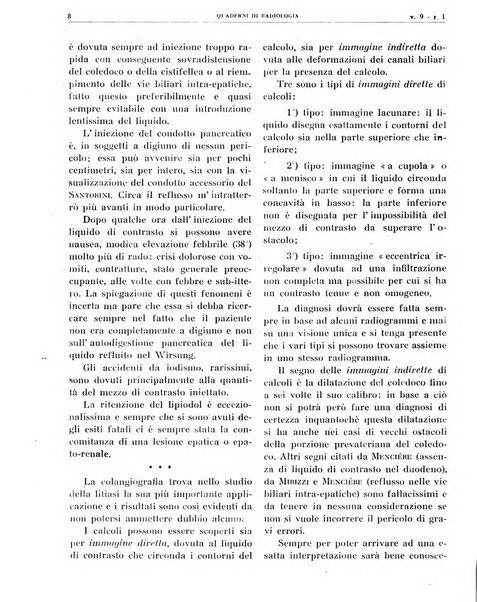 Quaderni di radiologia rivista di collaborazione clinico-radiologica fondata da M. Lapenna