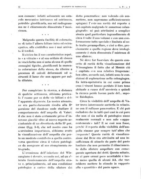 Quaderni di radiologia rivista di collaborazione clinico-radiologica fondata da M. Lapenna