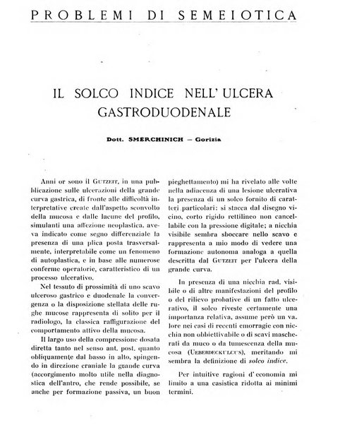 Quaderni di radiologia rivista di collaborazione clinico-radiologica fondata da M. Lapenna