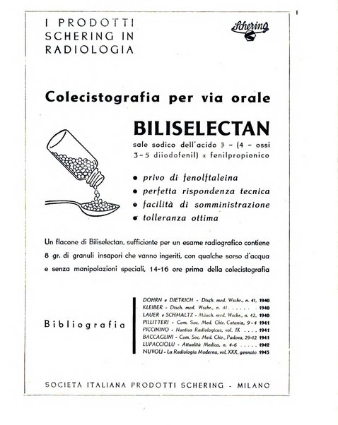 Quaderni di radiologia rivista di collaborazione clinico-radiologica fondata da M. Lapenna