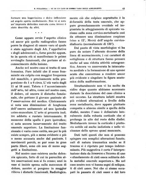 Quaderni di radiologia rivista di collaborazione clinico-radiologica fondata da M. Lapenna