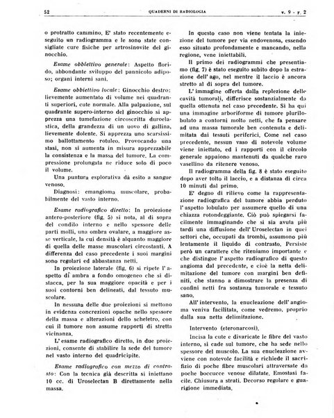 Quaderni di radiologia rivista di collaborazione clinico-radiologica fondata da M. Lapenna