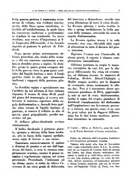 Quaderni di radiologia rivista di collaborazione clinico-radiologica fondata da M. Lapenna