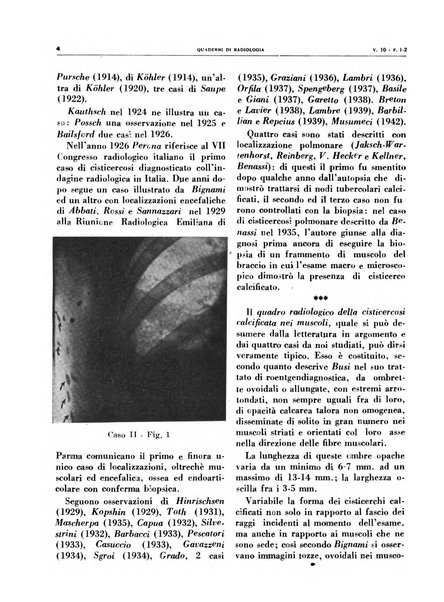 Quaderni di radiologia rivista di collaborazione clinico-radiologica fondata da M. Lapenna