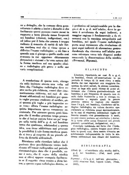 Quaderni di radiologia rivista di collaborazione clinico-radiologica fondata da M. Lapenna