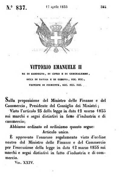 Raccolta degli atti del Governo di Sua Maestà il re di Sardegna