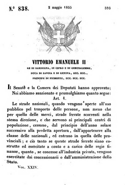 Raccolta degli atti del Governo di Sua Maestà il re di Sardegna
