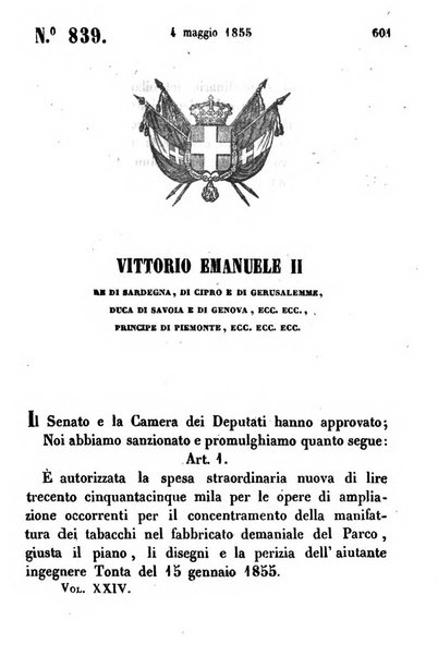 Raccolta degli atti del Governo di Sua Maestà il re di Sardegna