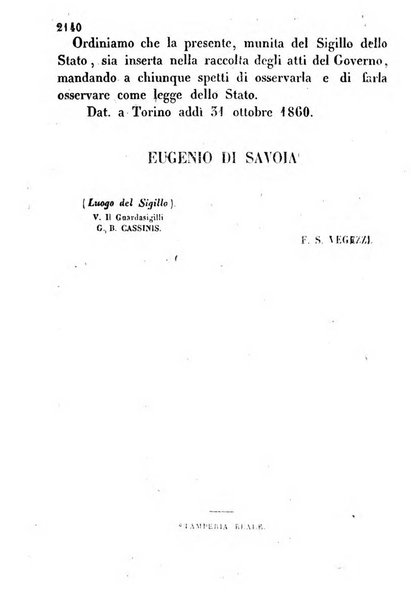 Raccolta degli atti del Governo di Sua Maestà il re di Sardegna