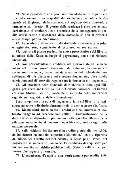 Raccolta delle istruzioni, circolari ed altre disposizioni generali emanate dalle autorità amministrative e giudiziarie