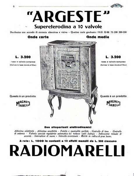 Radio giornale rivista mensile per dilettanti di radio