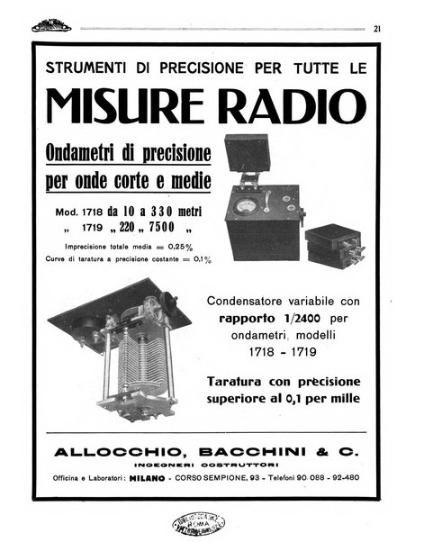 Radio giornale rivista mensile per dilettanti di radio