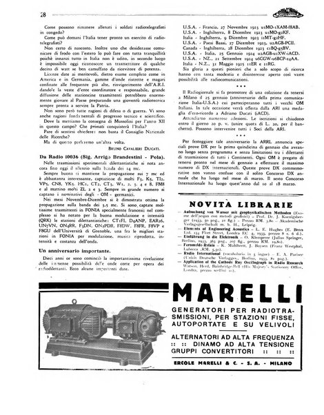 Radio giornale rivista mensile per dilettanti di radio