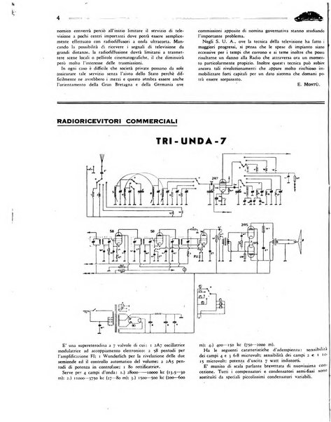 Radio giornale rivista mensile per dilettanti di radio