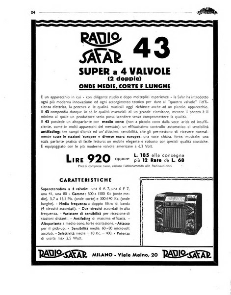 Radio giornale rivista mensile per dilettanti di radio