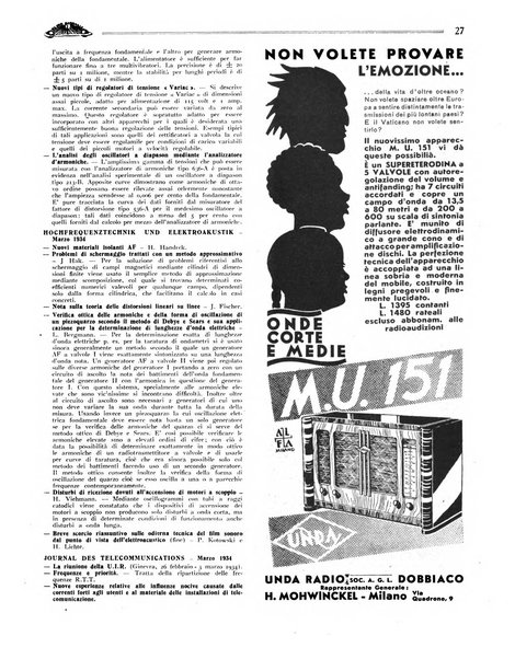 Radio giornale rivista mensile per dilettanti di radio