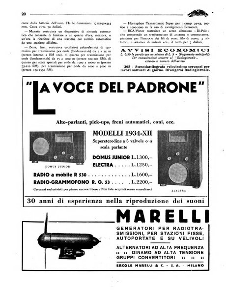 Radio giornale rivista mensile per dilettanti di radio