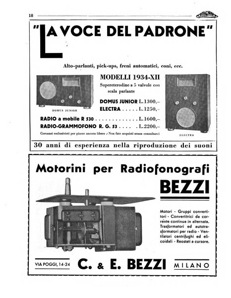 Radio giornale rivista mensile per dilettanti di radio